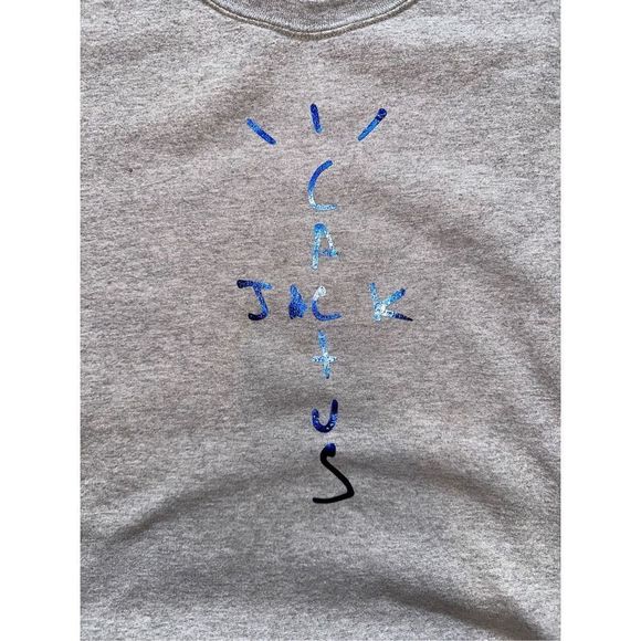 Cactus Jack Custom Crewneck Sweater - Picture 3 of 4